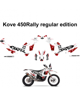 SKDA Kove 450Rally ridge red full graphic kit 