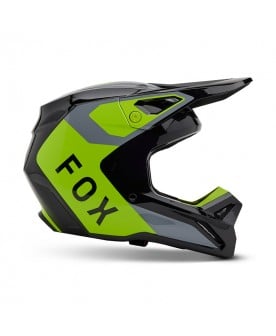 YTH V1 LEAN HELMET [GRY/YLW]