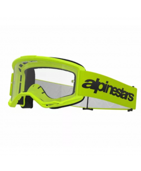 Alpinestar vision 3 wordmark goggle - Flo yellow 