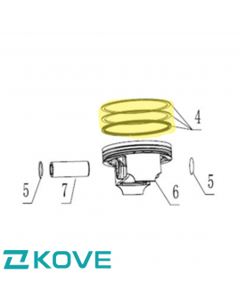 Genuine kove 450 rally piston rings 