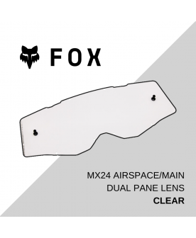 MX24 ARSPC/MAIN DUAL PANE LENS [CLR]
