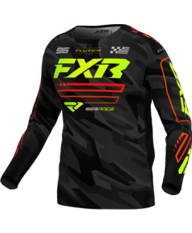 Fxr clutch mx jersey 25 - Nuke/Hivis/Camo