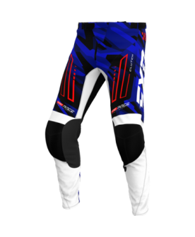 Fxr clutch mx pant 25 - Blue camo/Red