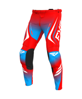Fxr clutch pro mx pant 25 - Red/White/Cyan