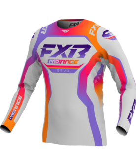 Fxr revo mx jersey 25 - Grey/Multi