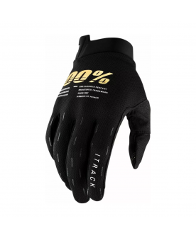 100% Youth itrack glove - Black/Gold