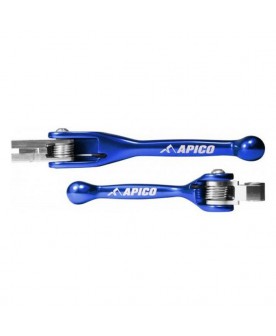 APICO FLEXI LEVERS KAWASAKI/YAMAHA BLUE