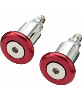 Moose Racing Bar Ends - Red