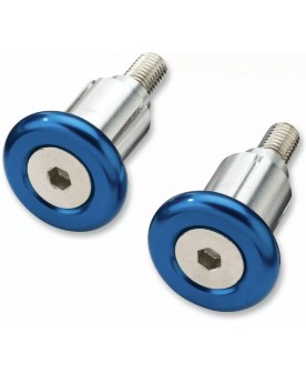 Moose Racing Bar Ends - Blue
