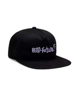 HELLO FUTURE SNAPBACK HAT [BLK]