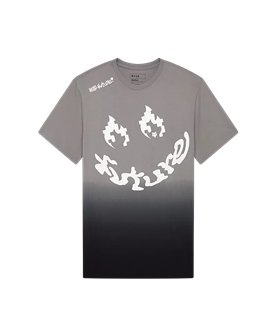 HELLO FOX SS PREM TEE [STL GRY]