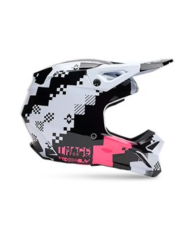 V1 DIGI IMAGE HELMET [BLK/PNK]