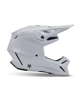V3 RS CARBON SOLID HELMET [WHT]