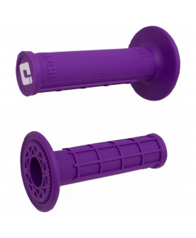 ODI Single-Ply Ruffian Half Waffle Grip - Purple