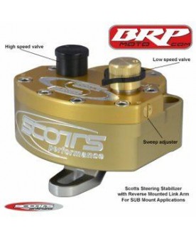 SCOTT STEERING DAMPER KOVE 450 RALLY INCLUDING SUB MOUNT
