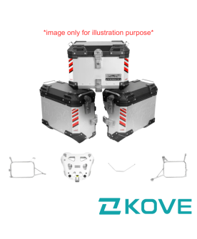 Loboo luggage kit kove 500x - Silver