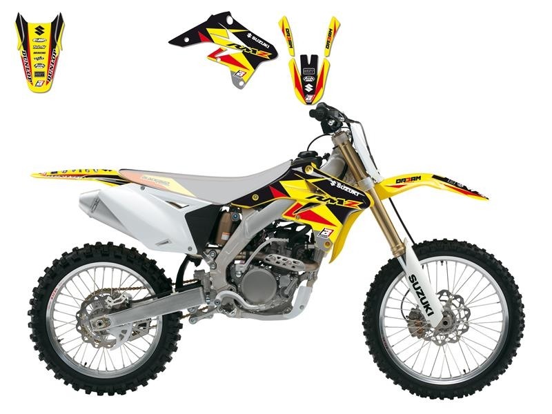 SUZUKI RMZ 250 0709 DREAM3 GRAPHICS KIT