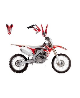 DREAM 3 GRAPHIC KIT HONDA RED/WHITE/BLACK CRF250 2010-2013 CRF450 2009-2012 