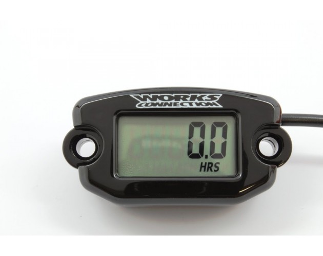 WORKS CONNECTION HOUR METER [BLK]