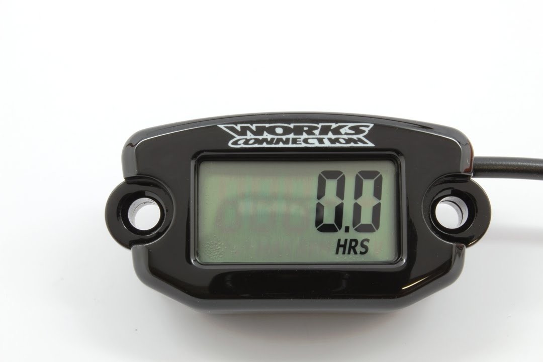Works Connection Hour Meter Blk Works Connection Hour Meter Blk
